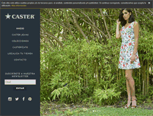 Tablet Screenshot of casterjeans.com